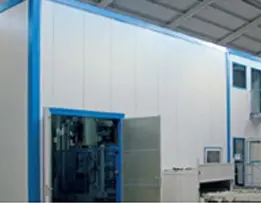 Sistem Pintu Remot Elektronik kanggo Mesin Brick